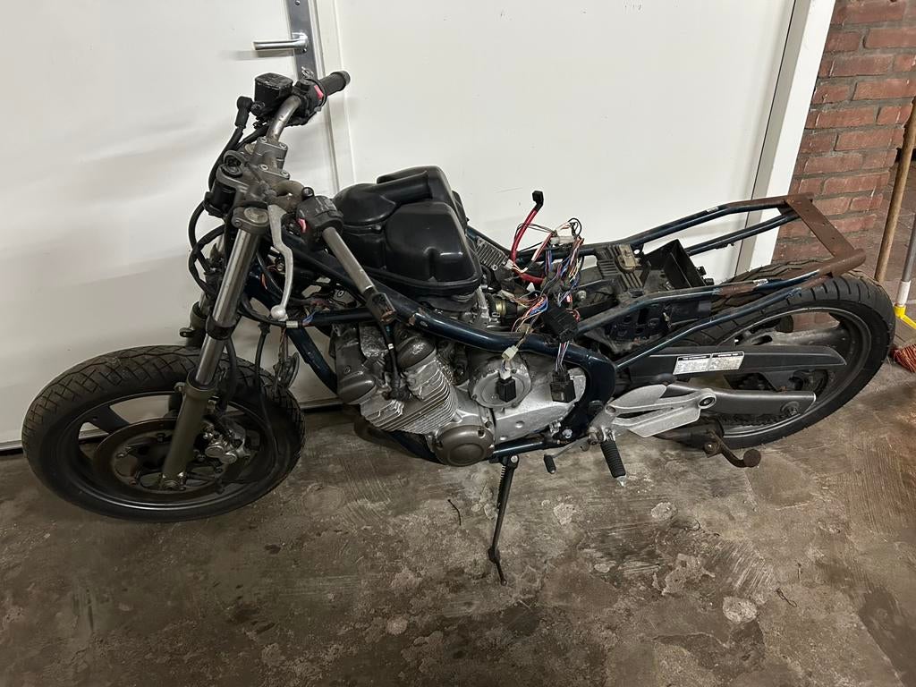 Diversion 600 rijdend frame, Ophalen