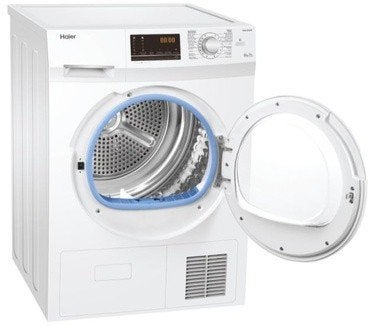 Haier HD80-B636W Condensdroger – 8 kg inc bezorging!, 6 tot 8 kg, Gebruikt, Ophalen of Verzenden, 85 tot 90 cm