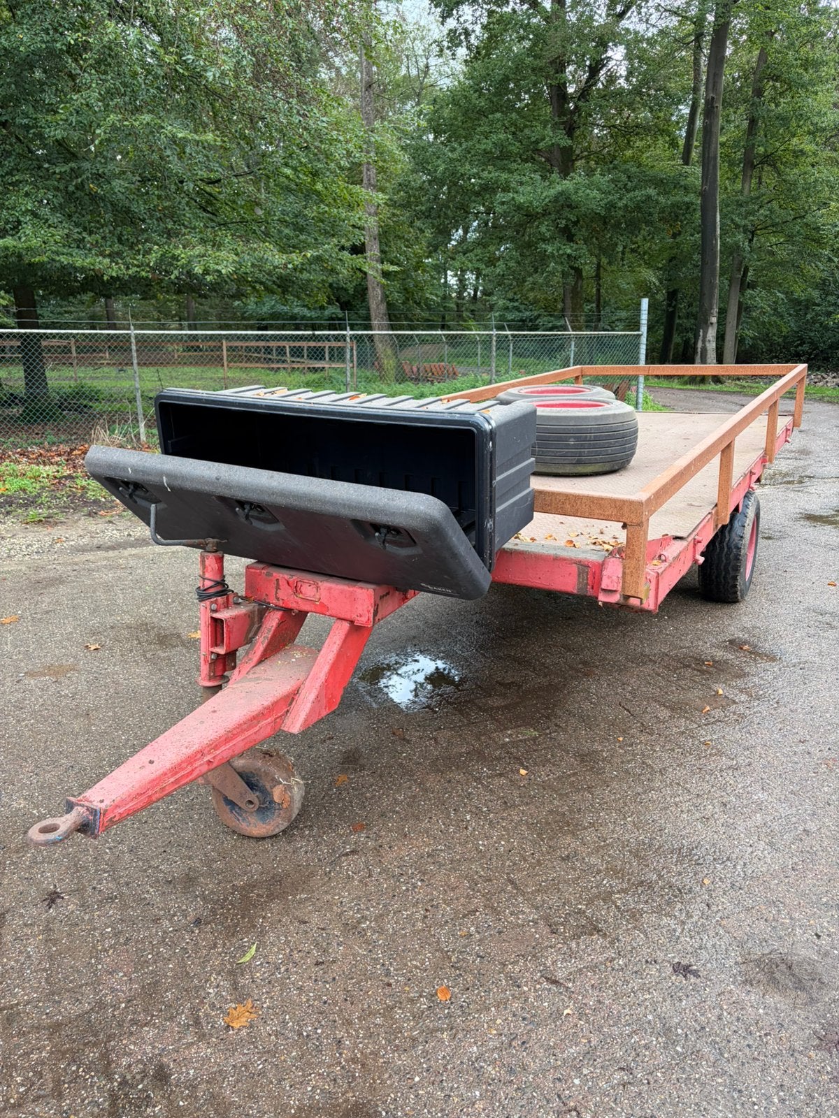 Bakkenwagen, Ophalen, Transport