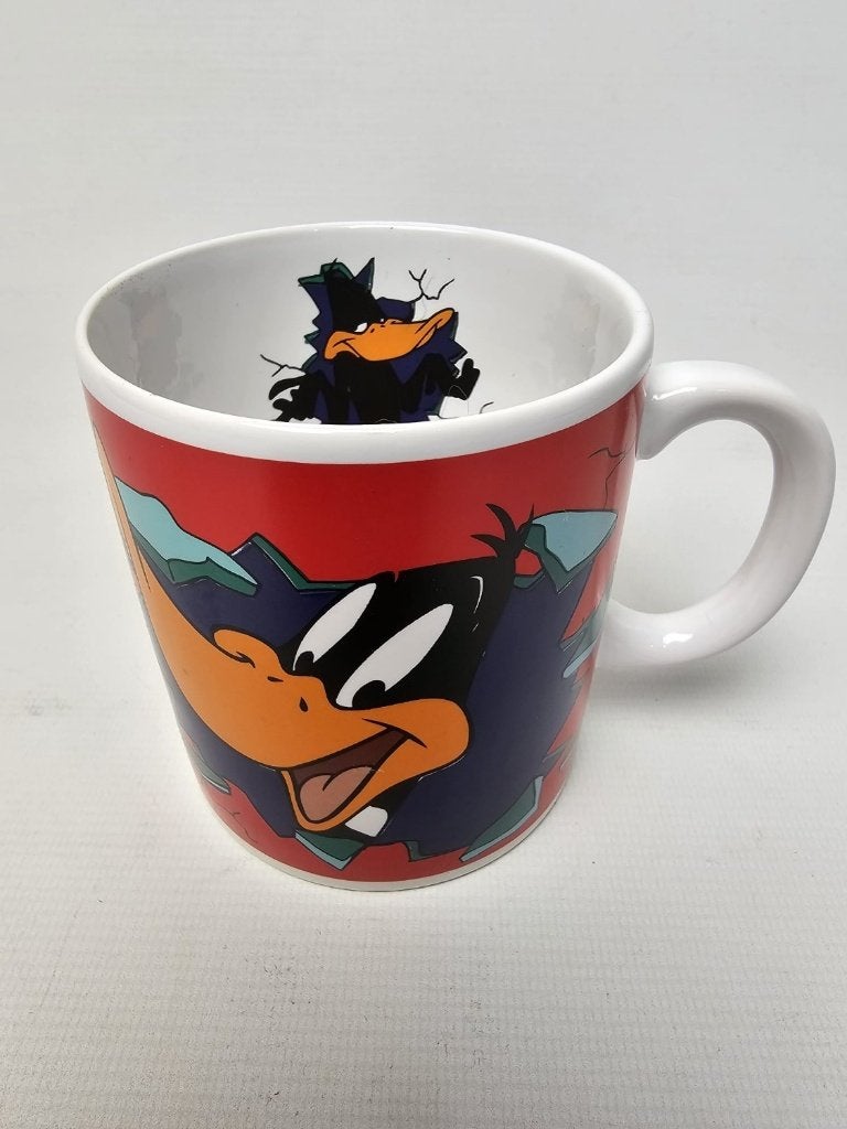 # Daffy Duck mok, Gebruikt, Overige stijlen, Aardewerk, Mok