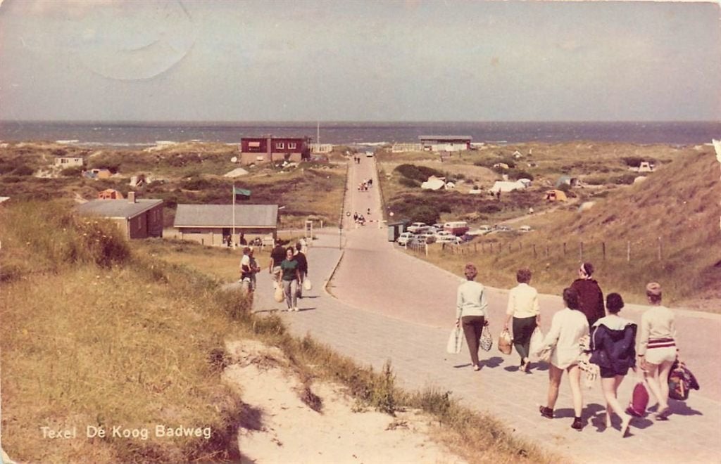 702-071-045 Texel De Koog Badweg, Verzenden, Voor 1920, Noord-Holland