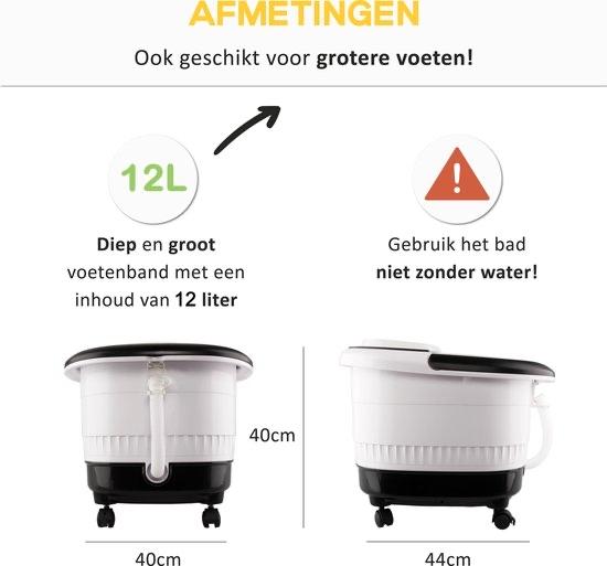 Voetenbad met massage, infrarood en afstandsbediening, Ophalen of Verzenden, Zo goed als nieuw