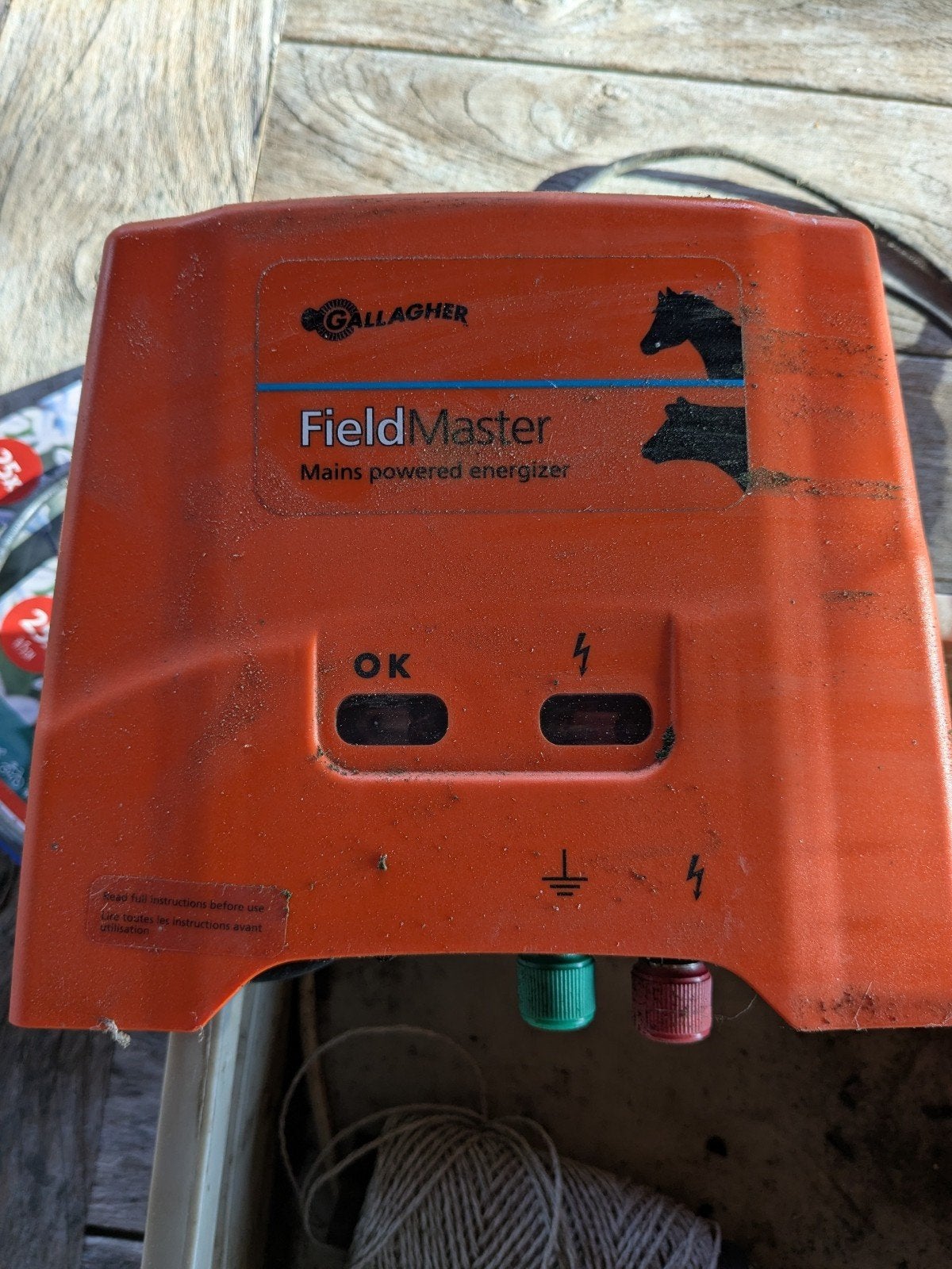 Gallagher FieldMaster M180, Tuin en Terras, Ophalen, Gebruikt, Kunststof, Overige typen
