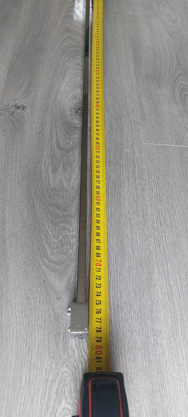 Stabilisatiestang tot max 80 cm chroom voor inloopdouche, Ophalen of Verzenden