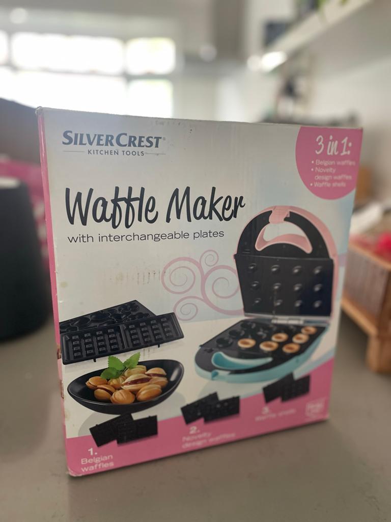 Roze SilverCrest 3-in-1 Wafelijzer met verwisselbare platen, Ophalen of Verzenden, Zo goed als nieuw, Zwart, Handen en Nagels