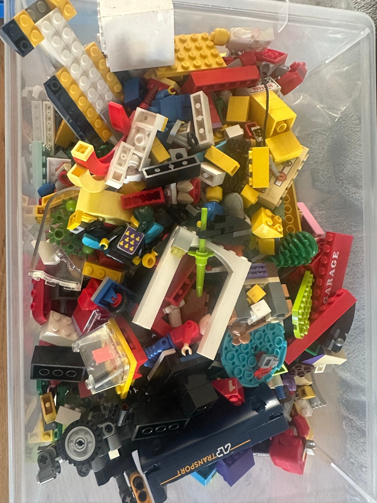 Grote partij Lego - 5 kilo aan diverse stenen en onderdelen, Kinderen en Baby's, Gebruikt, Inclusief extra onderdelen, Verzenden