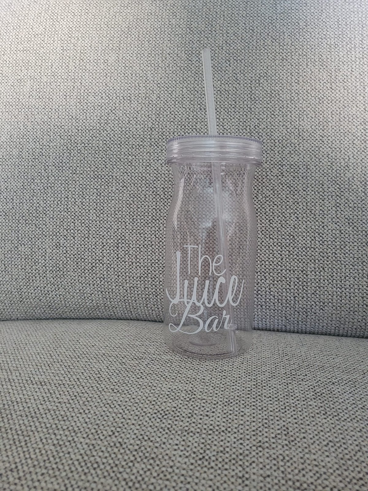 Riviera maison kunststof beker, the juice bar met rietje, Ophalen of Verzenden, Nieuw, Overige typen