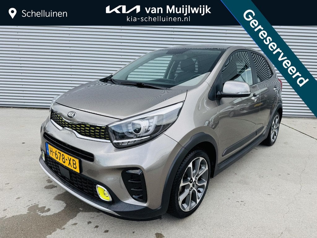 Kia Picanto 1.0 T-GDI X-Line NW geleverd & onderhouden | Dra, Auto's, Kia, Voorwielaandrijving, 101 pk, Gebruikt, 920 kg