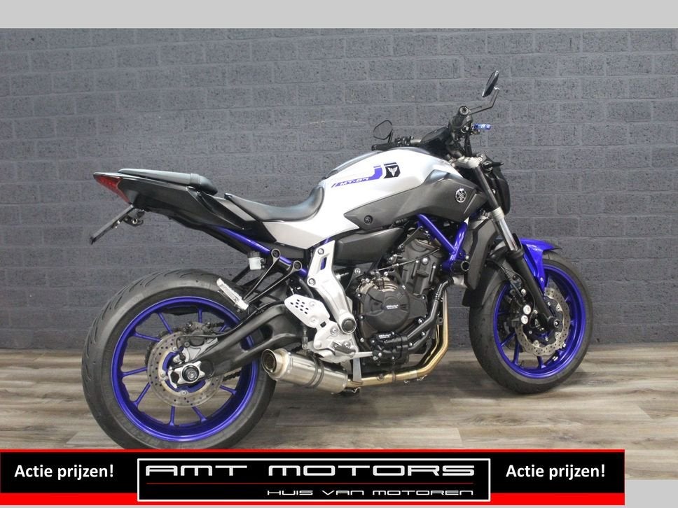 YAMAHA MT 07 ABS (bj 2016) 33,477 km 35KW A2 mogelijk, Motoren, 2 cilinders, Bedrijf, Onbekend, Meer dan 35 kW