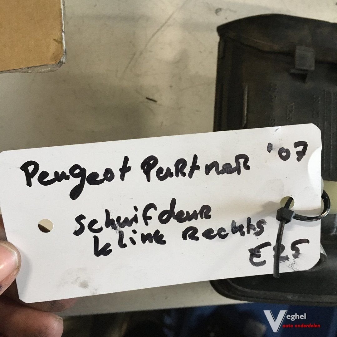Peugeot Partner 2006  Schuifdeur Greep Klink Rechts, Gebruikt, -, Deur, -