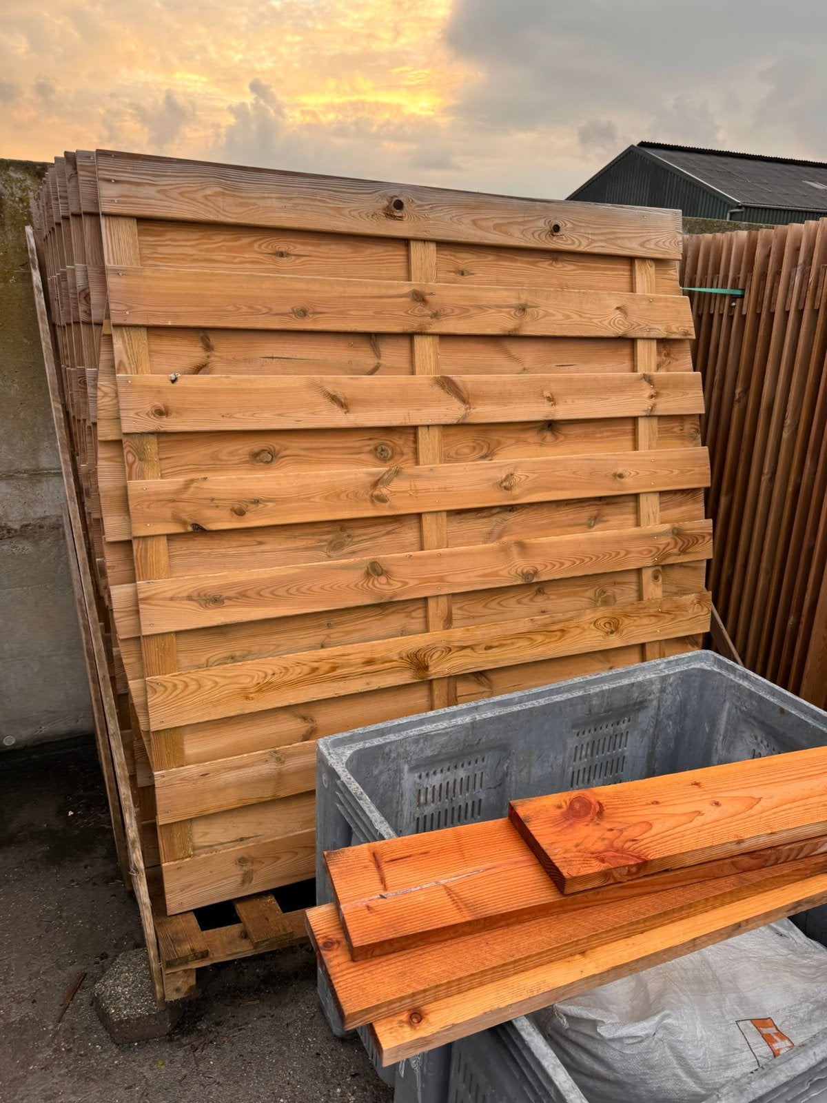 Nieuwe schuttingen budget!, 1 tot 2 meter, 6 meter of meer, Nieuw, Ophalen of Verzenden