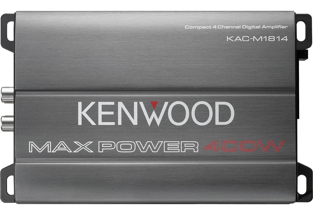 Kenwood KAC-M1814 Ultra compacte digitale versterker 400Watt, Auto diversen, Info@nl.jvckenwood.com, Nieuw, Ophalen of Verzenden