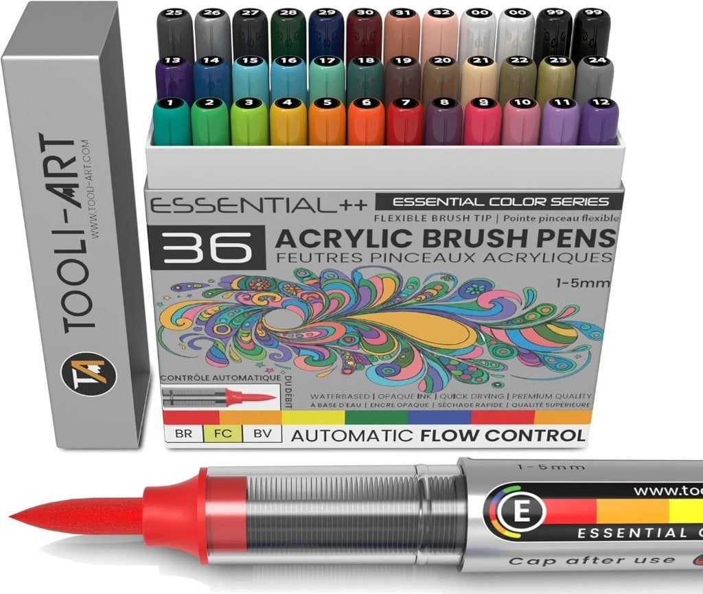 Tooli-Art  Acrylmarkers, Hobby en Vrije tijd, Tekenen, Ophalen of Verzenden, Nieuw, Potlood of Stift