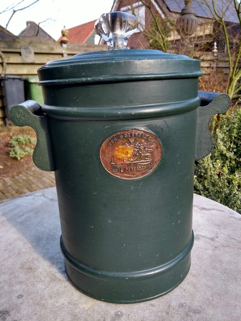 Antieke ijsemmer voor op de toonbank, Ophalen of Verzenden