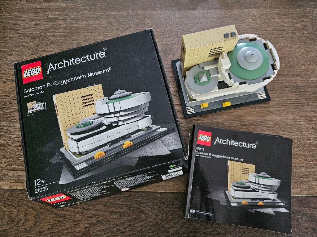 Lego architecture set 21035, Inclusief instructies, Lego, Architecture, Ophalen of Verzenden