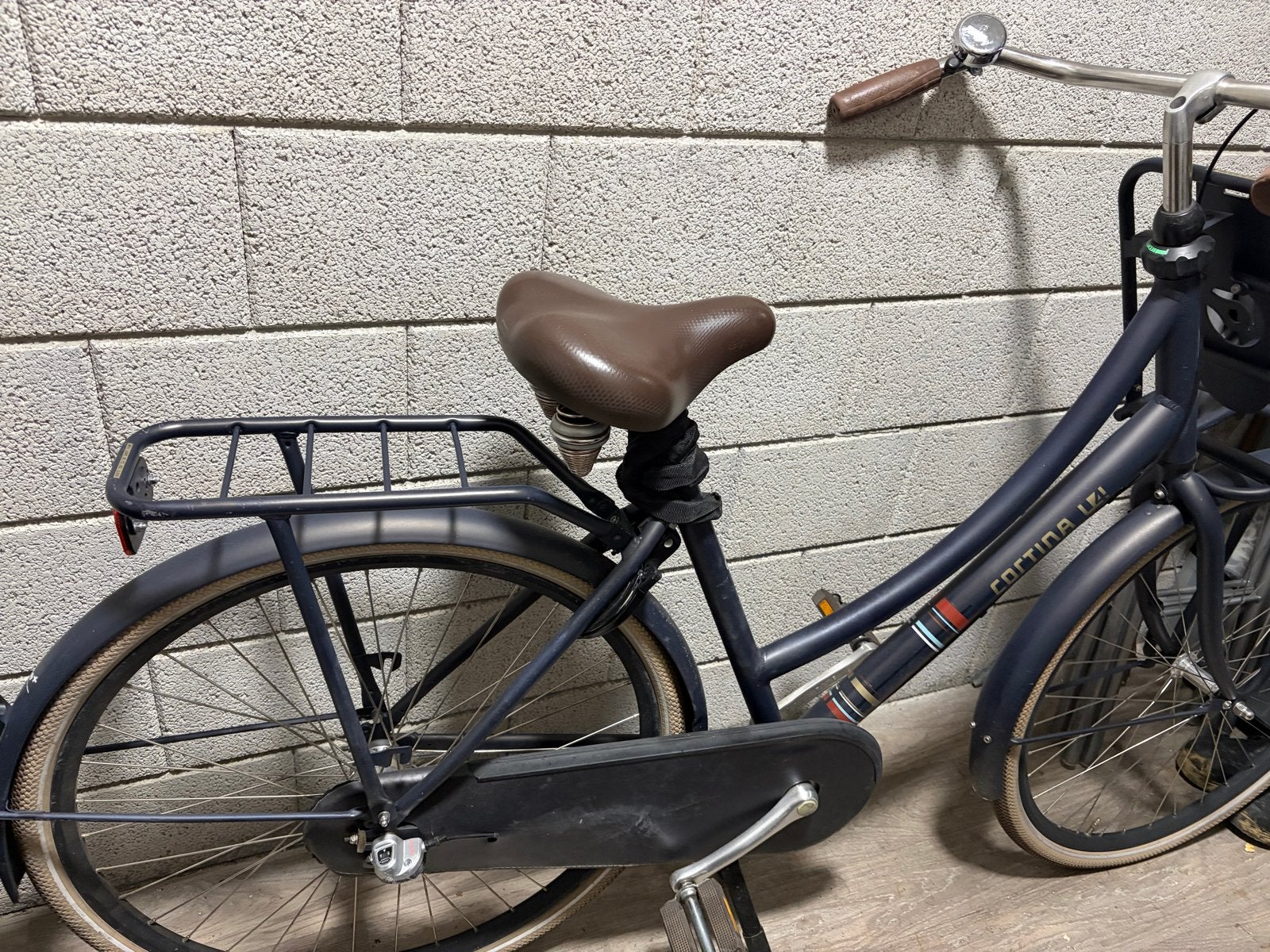 Mooie Cortina 4 gebruikte fiets met werkende lampen, Fietsen en Brommers, Fietsen | Dames | Damesfietsen, Ophalen, Gebruikt, Overige merken