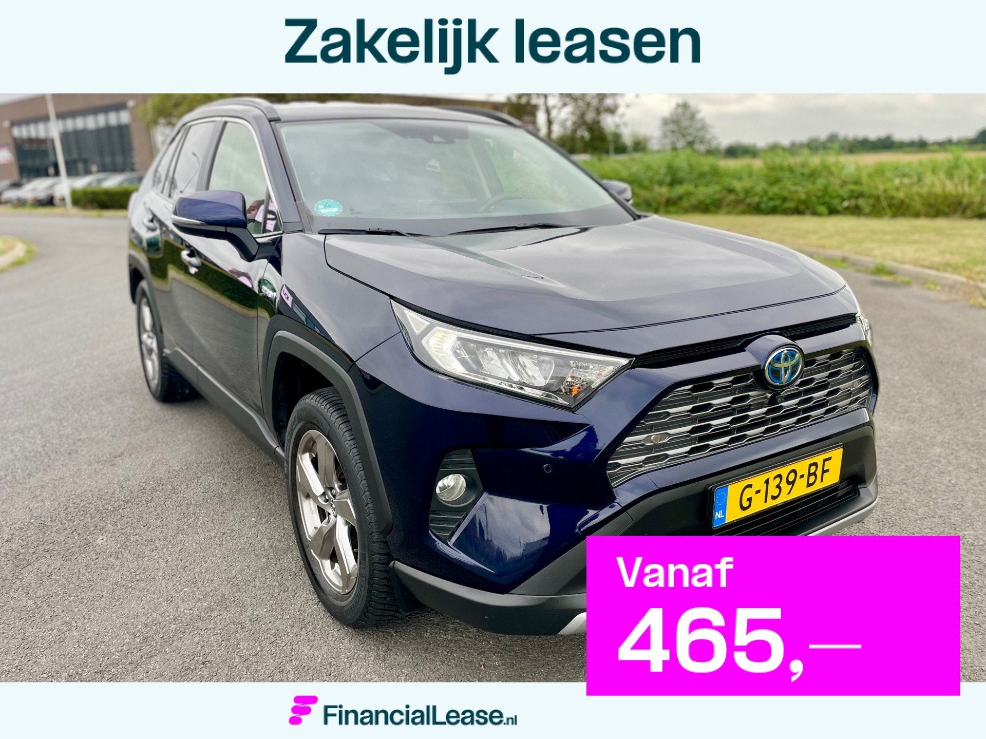 Toyota RAV4 2.5 Hybrid Dynamic Aut, Acc, Cam, Navi, Carplay,, Dealer onderhouden, Stof, Gebruikt, Euro 6