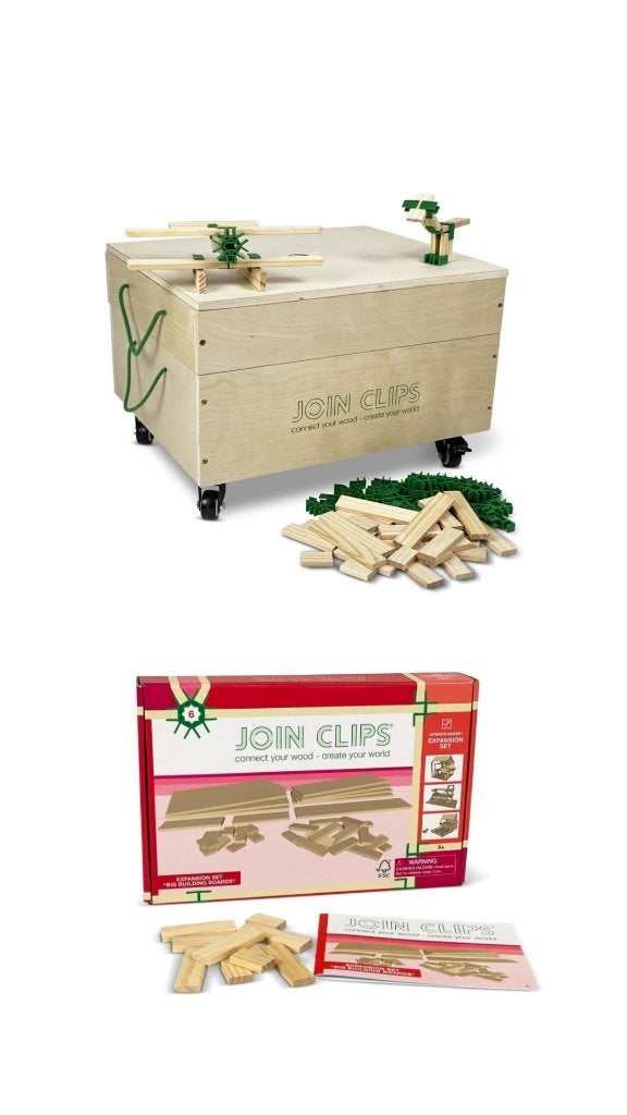 join clips: kist 500 bouwplankjes JC500&grote bouwplaten JCB, Ophalen of Verzenden, Nieuw, Overige typen