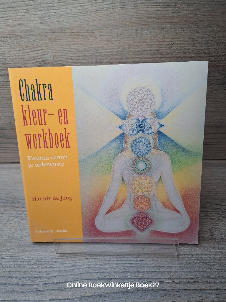 Chakra kleur- en werkboek / kleuren vanuit je onbewuste, Ophalen of Verzenden, Zo goed als nieuw, Tekenen en Schilderen, Hannie de Jong