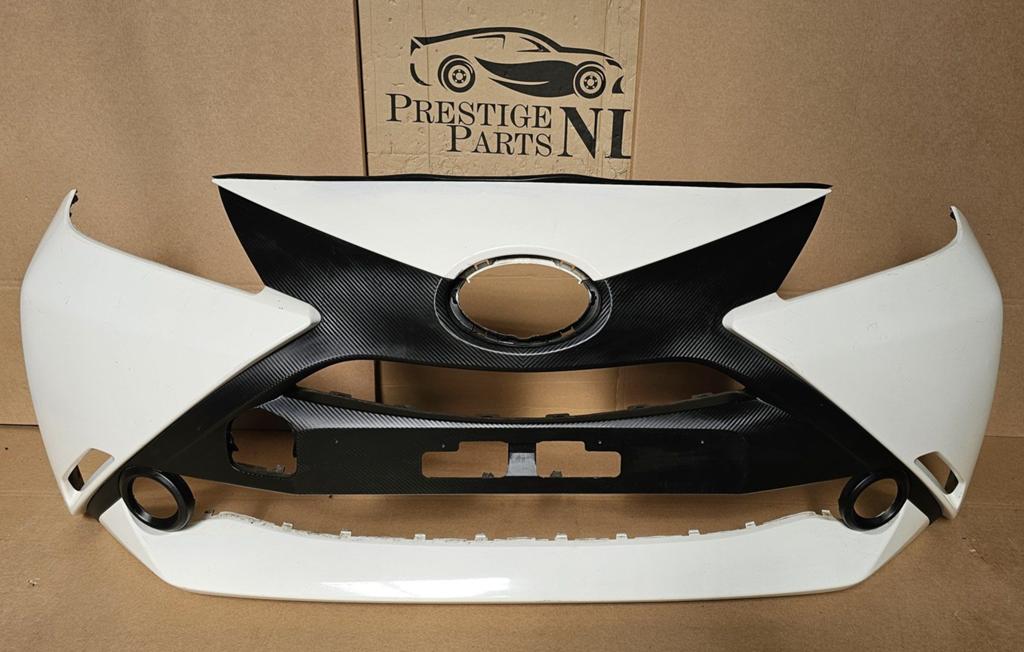 Voorbumper Toyota Aygo 2 II 52112-OH010 bj.2014-2018 Bumper, Gebruikt, -, Voor, Ophalen of Verzenden