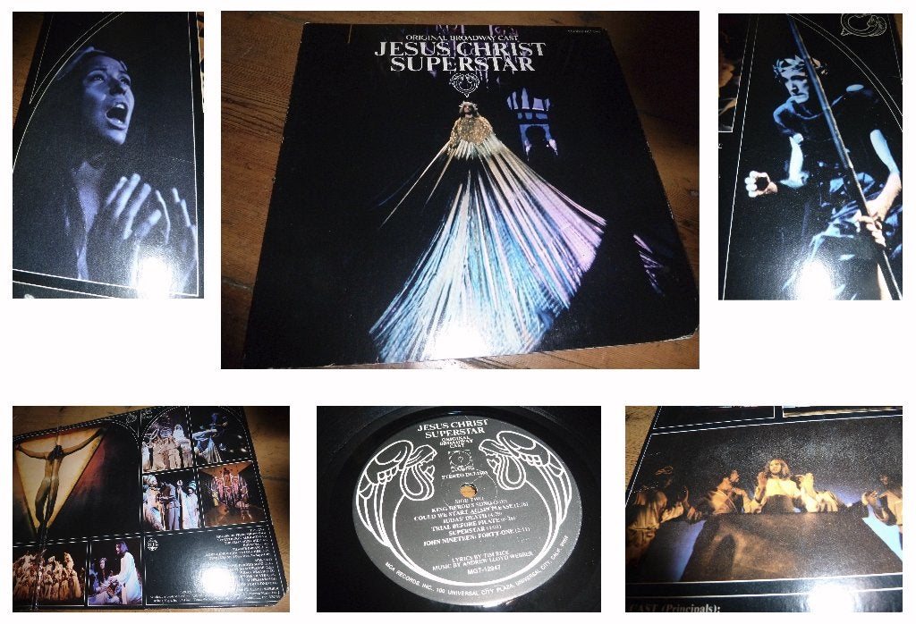 lp Jesus Christ Superstar Original Broadway corner cut, Ophalen of Verzenden, Zo goed als nieuw, Overige formaten