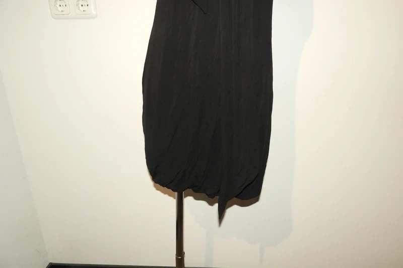 Sarah Pacini stretch jurkje banden om de hals mt 2/M, Kleding | Dames, Maat 38/40 (M), Verzenden, Sarah Pacini, Zwart
