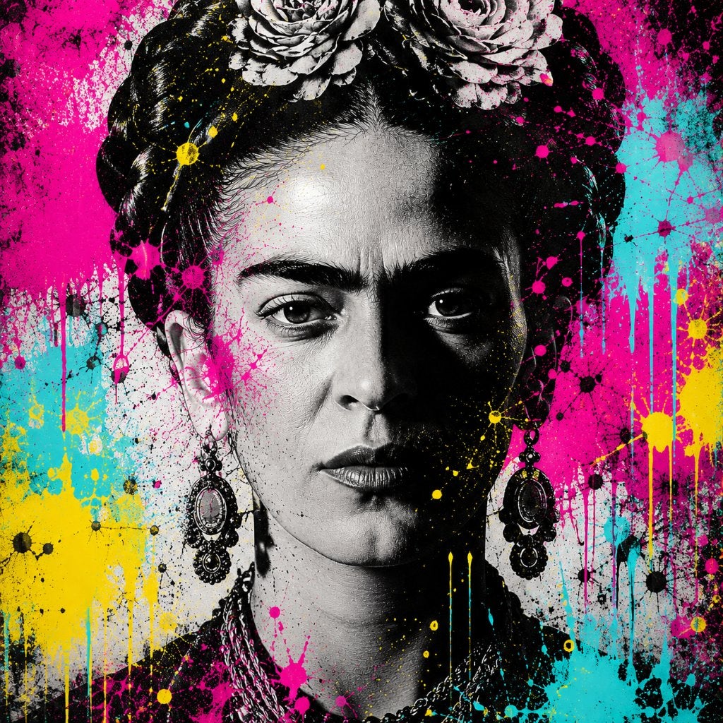 Afbeelding van Frida Kahlo (digitaal), 50 tot 75 cm, Verzenden, Overige typen, Nieuw