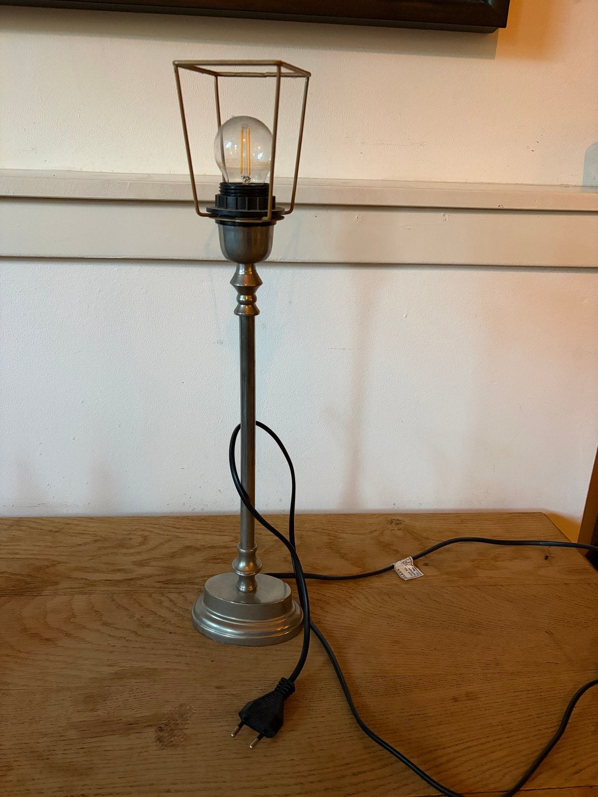 RVS Bureaulamp/Tafellamp - Modern Design, Bureaulamp, Gebruikt, Overige merken, Modern