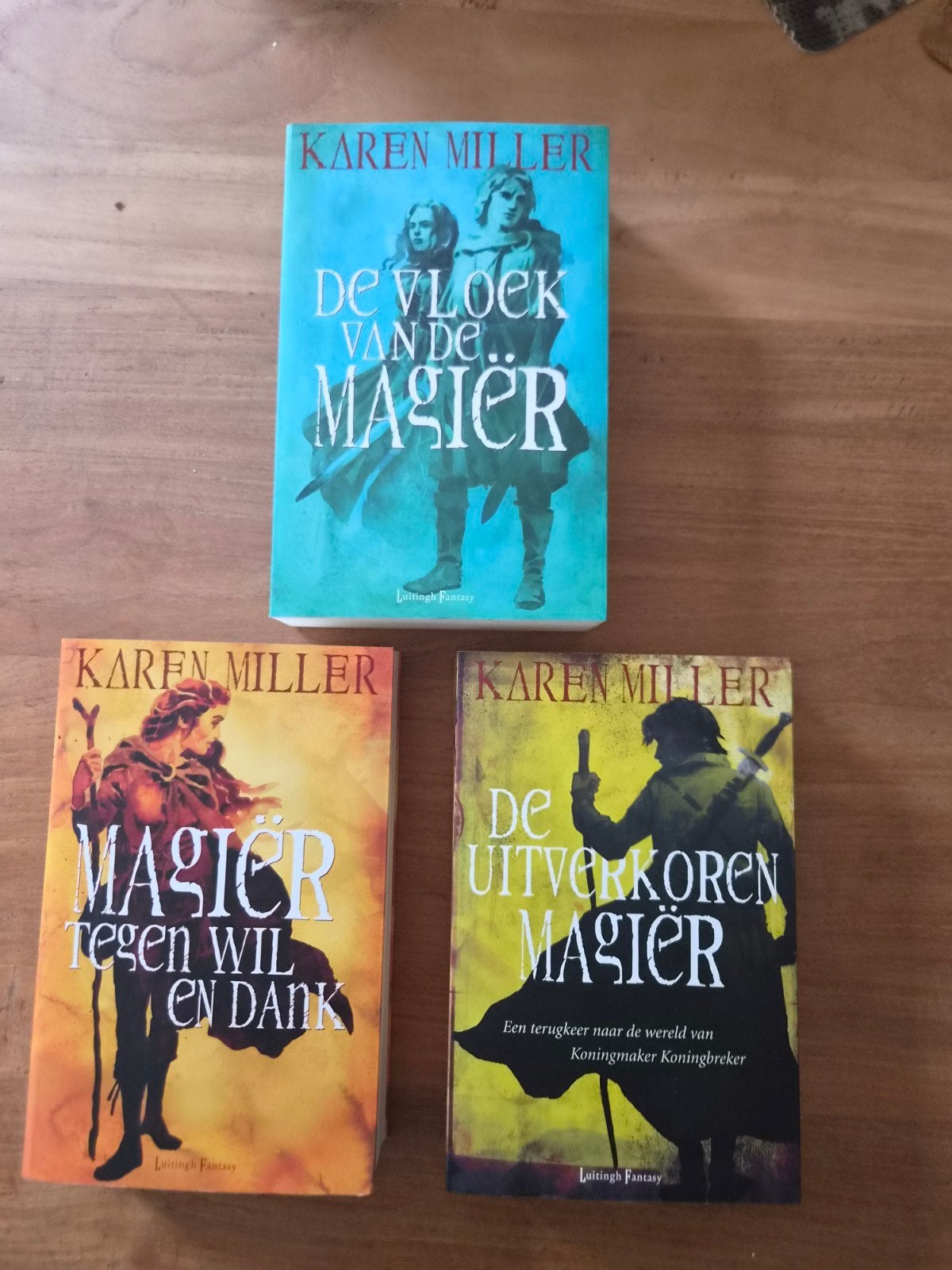 Karen Miller - De Vloek van de Magiër trilogie, Ophalen of Verzenden, Nieuw, Karen Miller