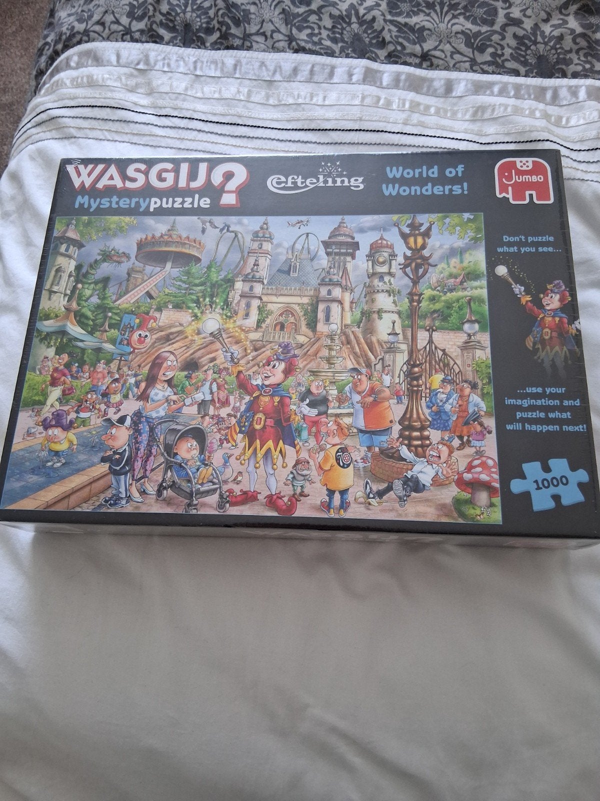 WASGIJ? Efteling Mysterypuzzel 1000 stukjes, Ophalen of Verzenden, 500 t/m 1500 stukjes, Nieuw, Legpuzzel