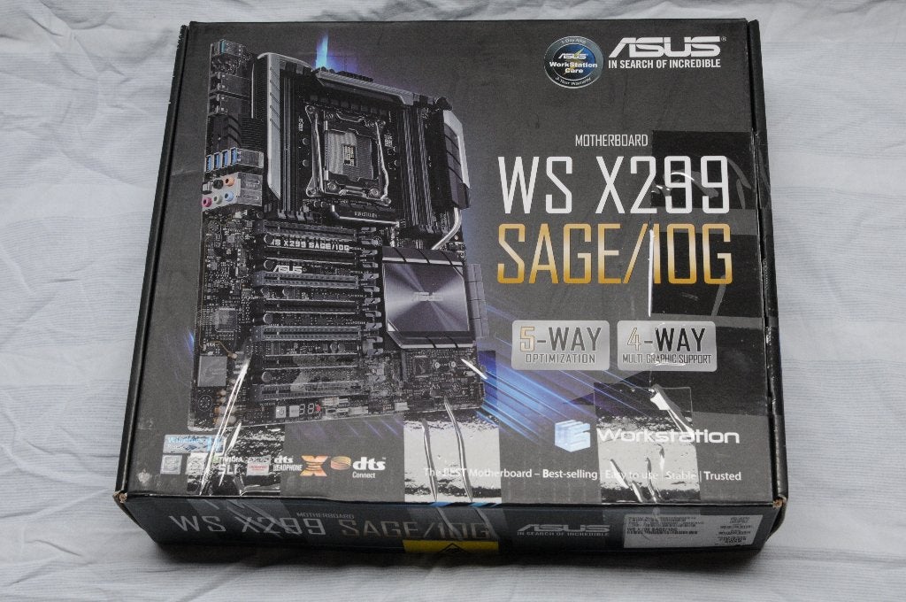 ASUS WS X299 moederbord, Computers en Software, Moederborden, Gebruikt, Intel, DDR4, Ophalen of Verzenden