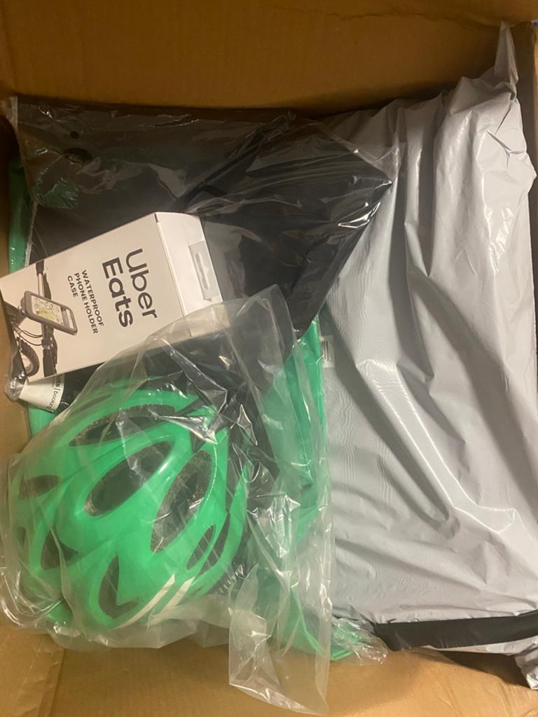 Uber eats kit , never used, Ophalen of Verzenden, Nieuw, Heer of Dame