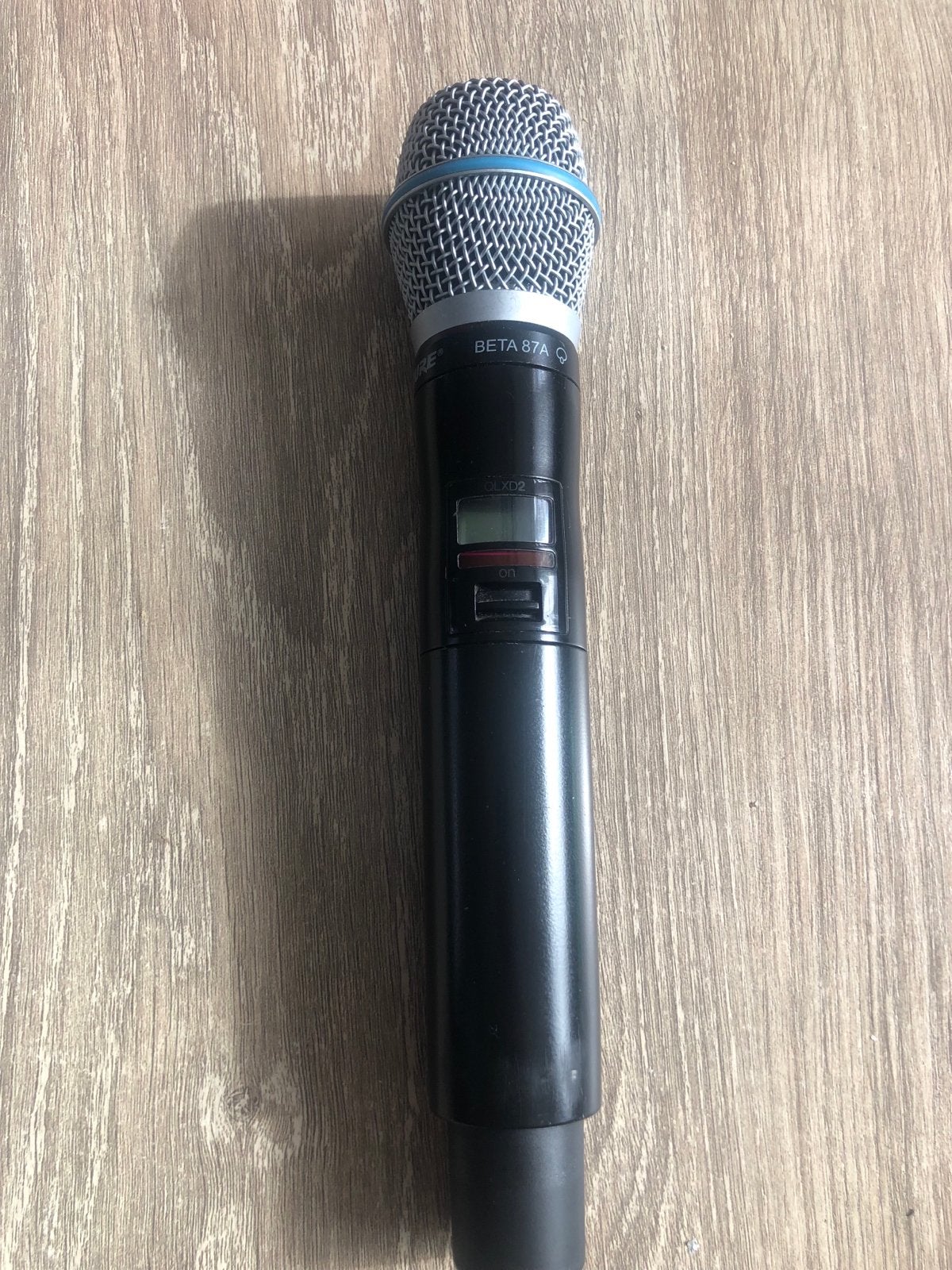 Shure QLXD2 K51 met Beta 87A Draadloze Handheld Microfoon, Muziek en Instrumenten, Ophalen, Gebruikt, Zangmicrofoon, Draadloos
