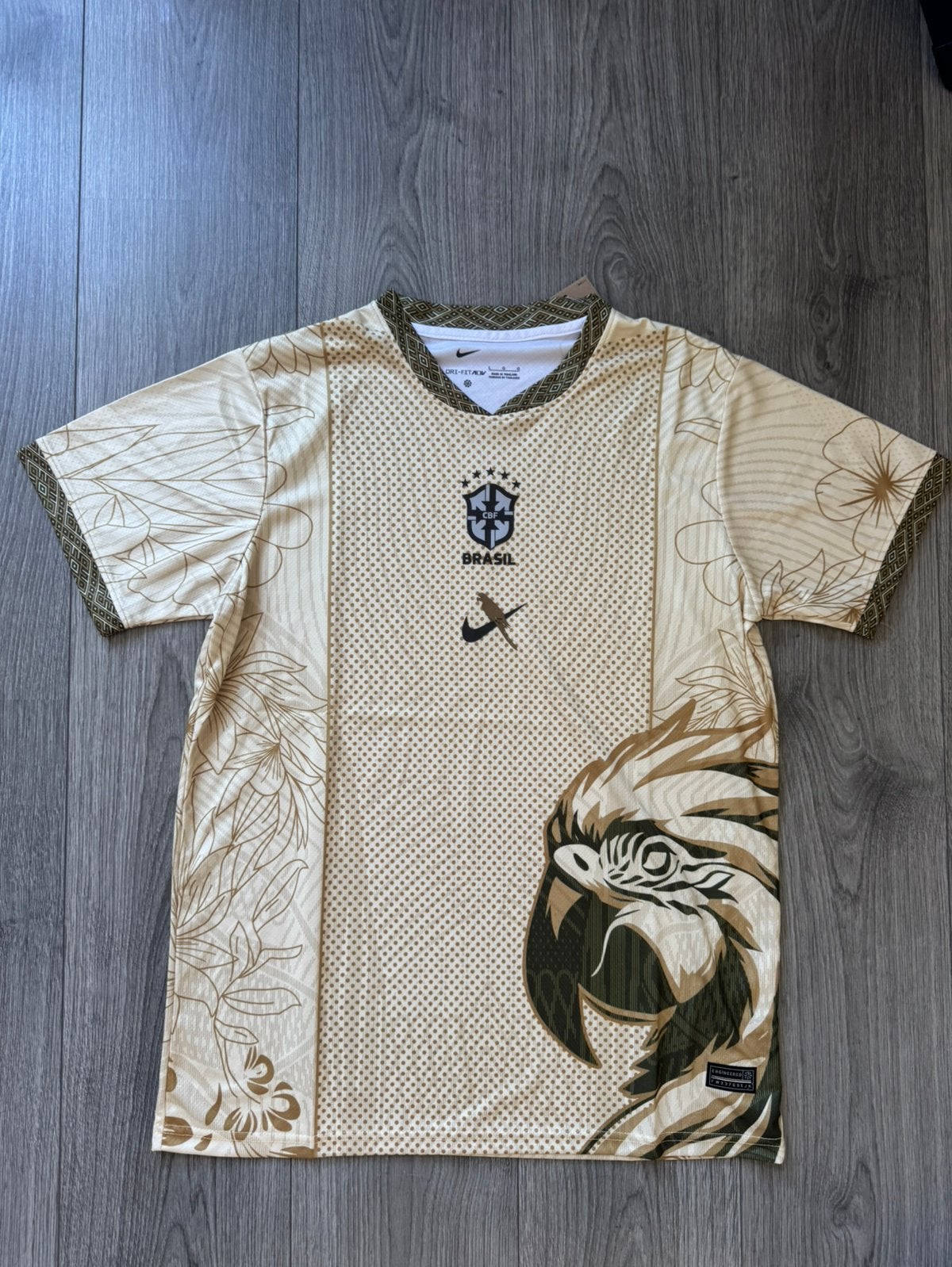 Brazil Gold Custom Shirt, Maat L, Ophalen of Verzenden, Nieuw, Shirt