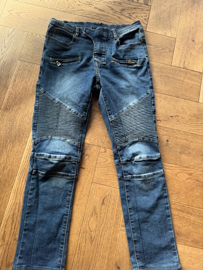 Balmain broek, Ophalen, Zo goed als nieuw, Blauw, W30 - W32 (confectie 38/40)