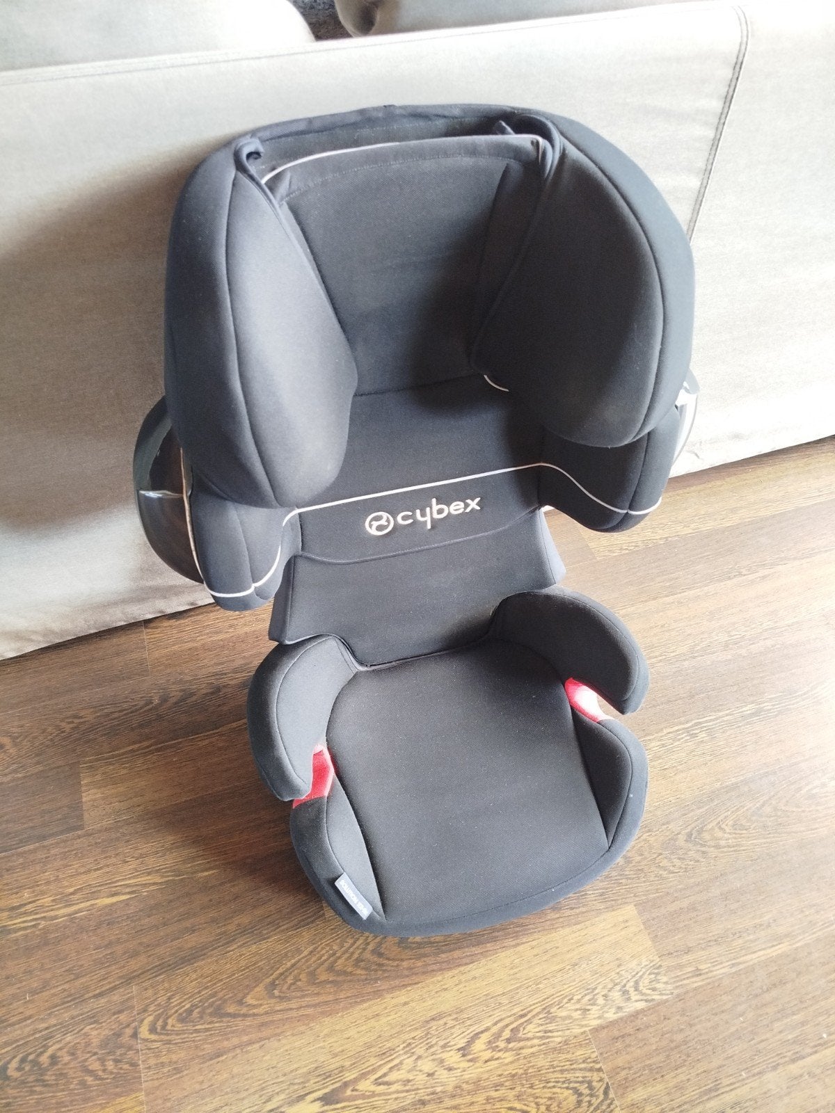 Cybex Solution x2 fix Autostoel - Zwart - 15-36 kg, Ophalen, Autogordel of Isofix