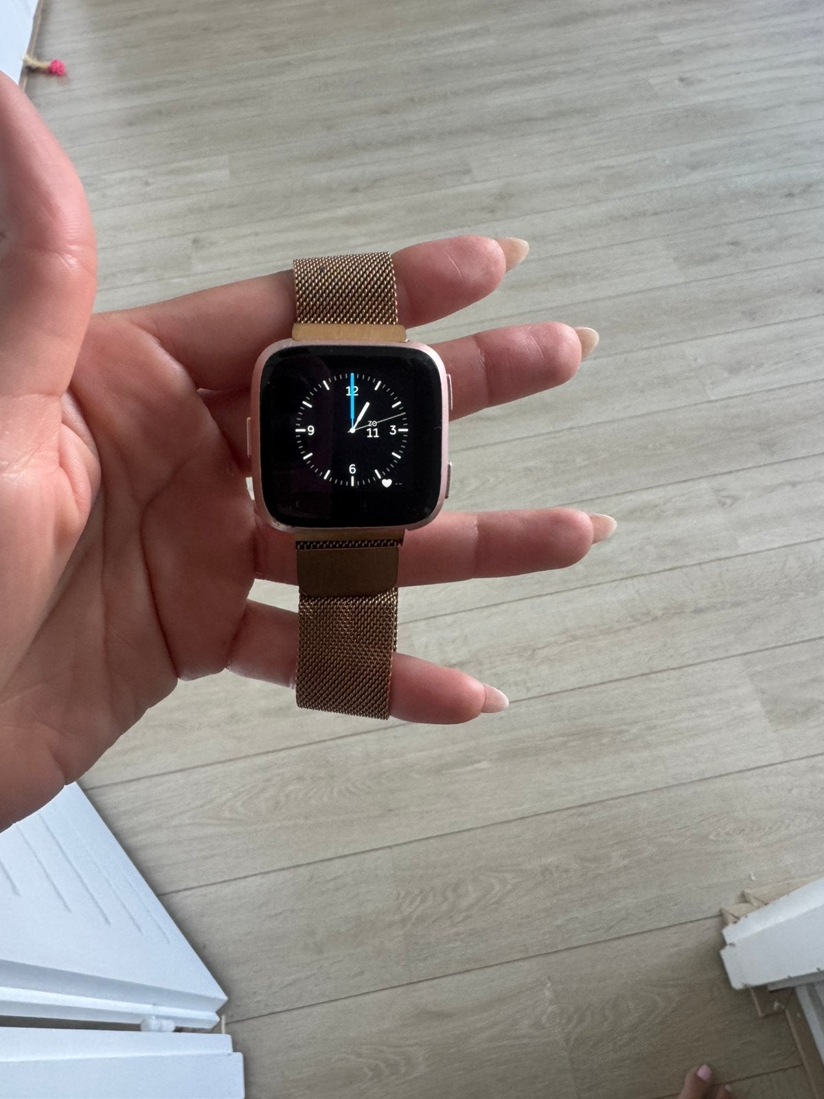 Fitbit Versa, Ophalen of Verzenden, Zo goed als nieuw, Zwart, Android