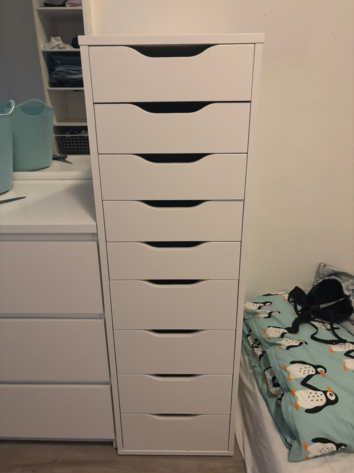 Alex ladekast IKEA, Ophalen, Minder dan 50 cm, Gebruikt, 5 laden of meer
