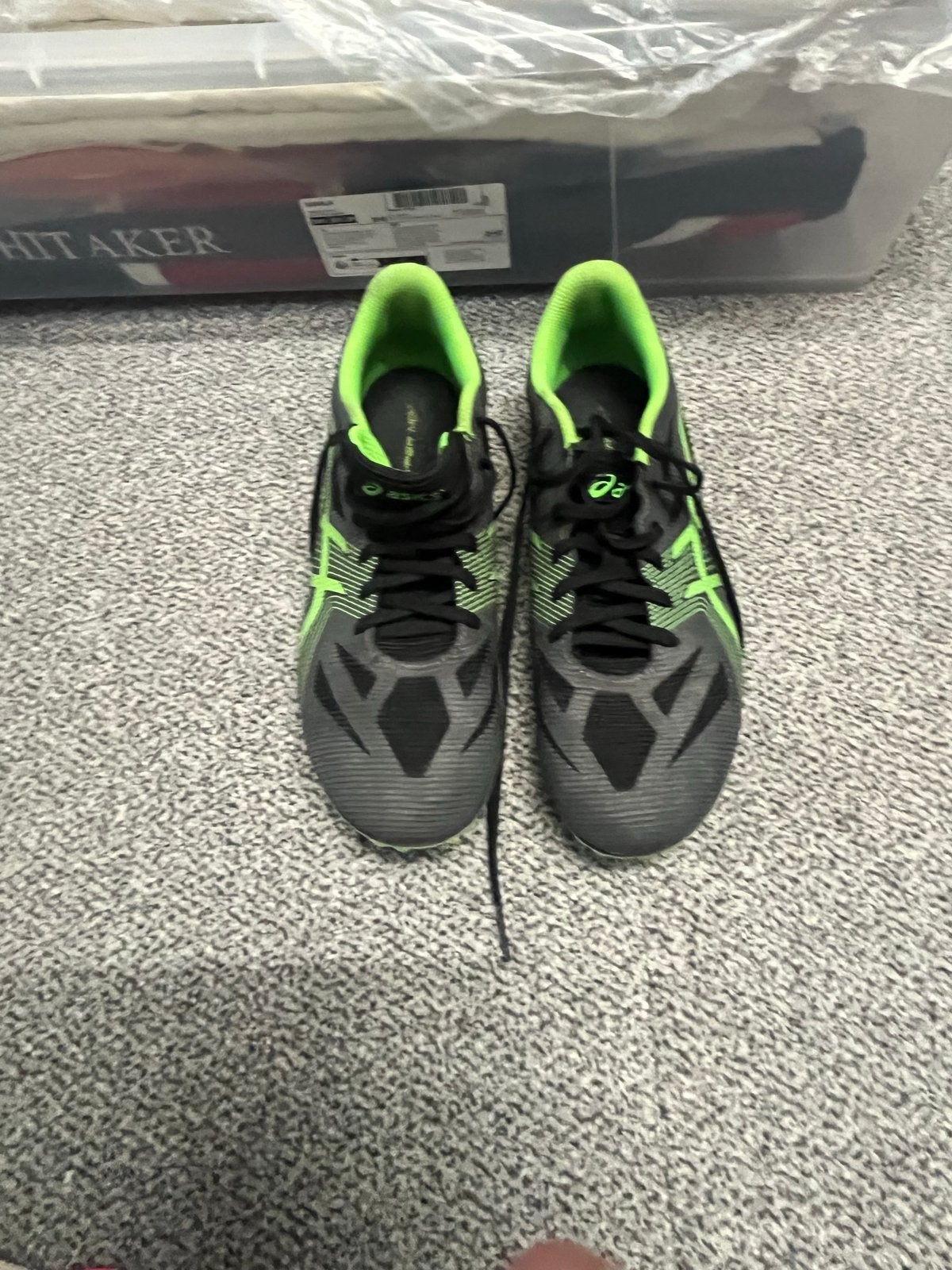 Asics Spikes G502Y - Maat 40.5, Sport en Fitness, Loopsport en Atletiek, Gebruikt, Ophalen of Verzenden, Spikes, Hardlopen