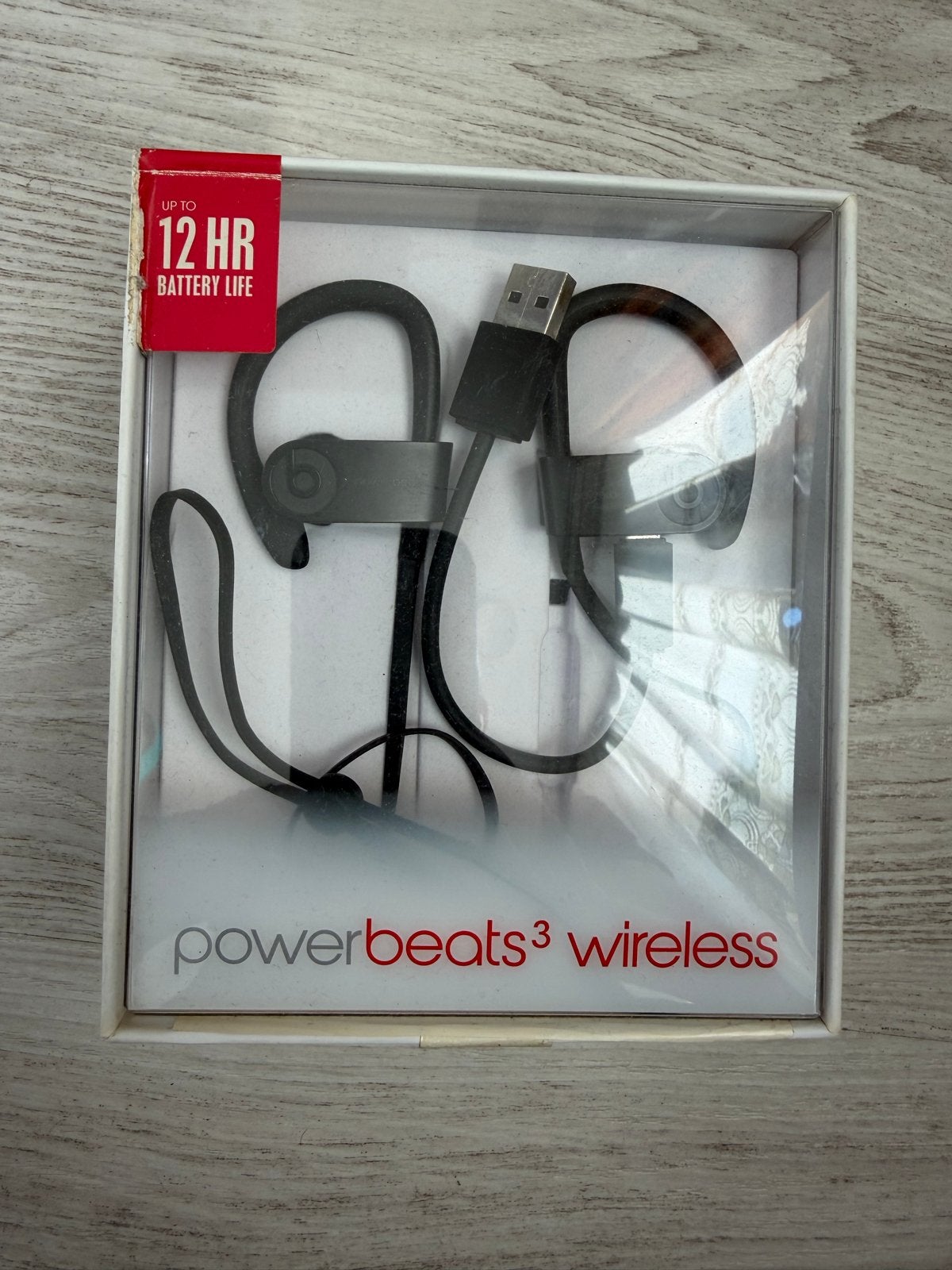 Beats Powerbeats3 Wireless In-ear Koptelefoon Zwart, In-ear, Gebruikt, Bluetooth, Beats