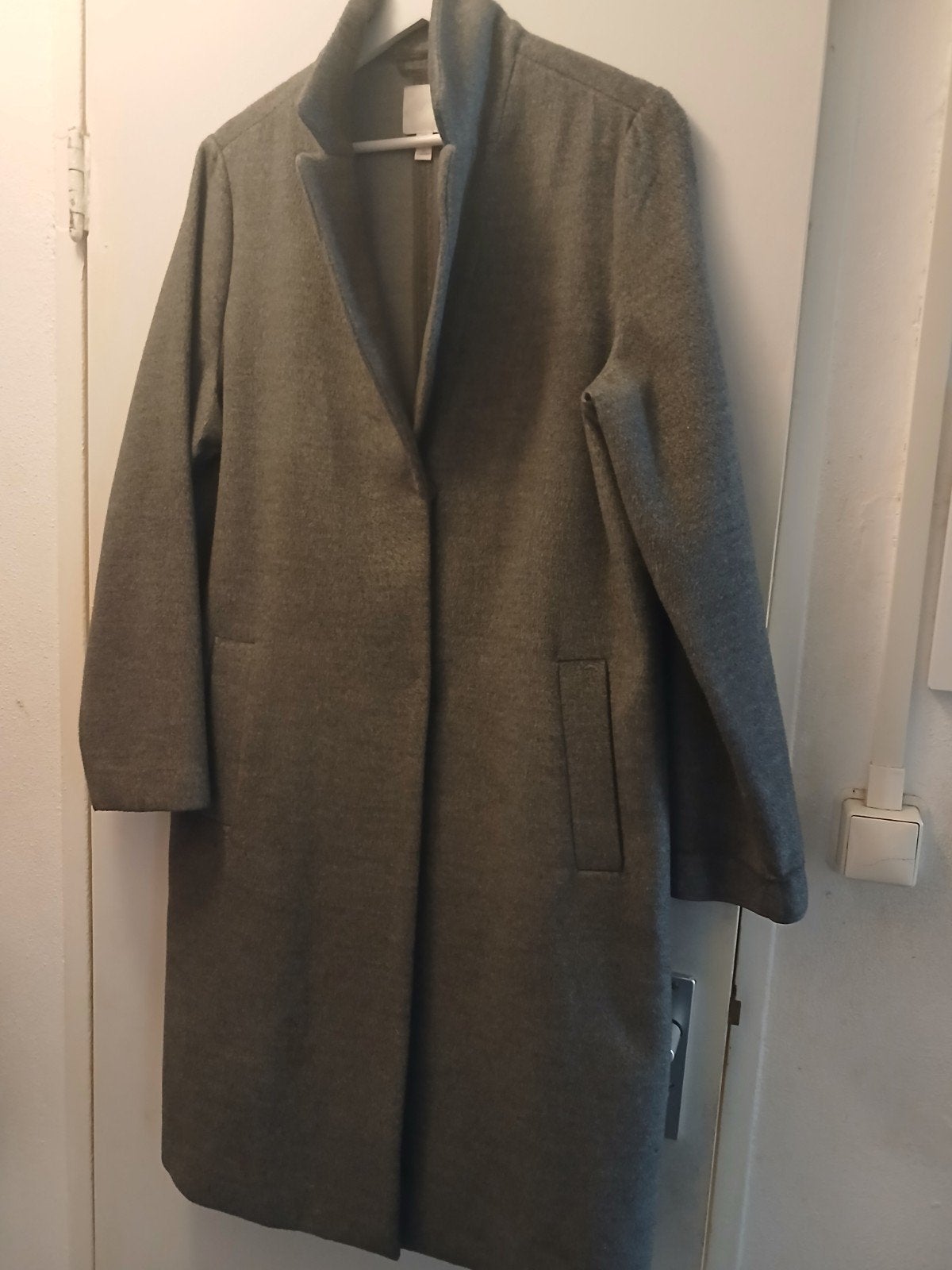 mooie mantel jas, H&M, Maat 42/44 (L), Ophalen of Verzenden, Zo goed als nieuw