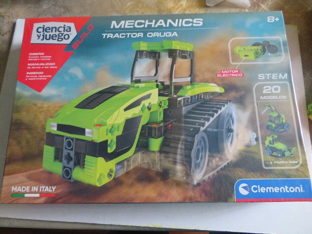 MECHANICS --- TRACTOR ORUGA, Kinderen en Baby's, Speelgoed | Educatief en Creatief, Ophalen of Verzenden, Nieuw, Bouwen