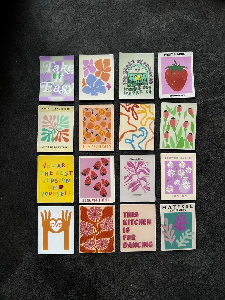 Bullet Journal / Scrapbook Sticker Sets, Ophalen of Verzenden, Nieuw, Meerdere stickers