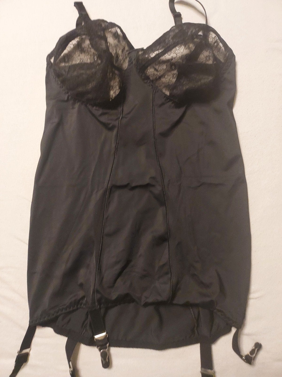 corselet, Nylonzz, Verzenden, Zwart, Body of Korset