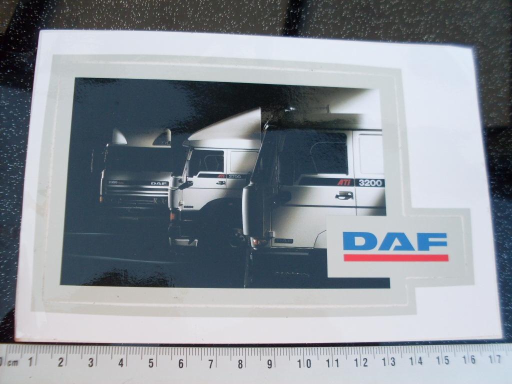sticker DAF bestelwagens ati 3200 2700 2300, Verzenden, Zo goed als nieuw, Auto of Motor