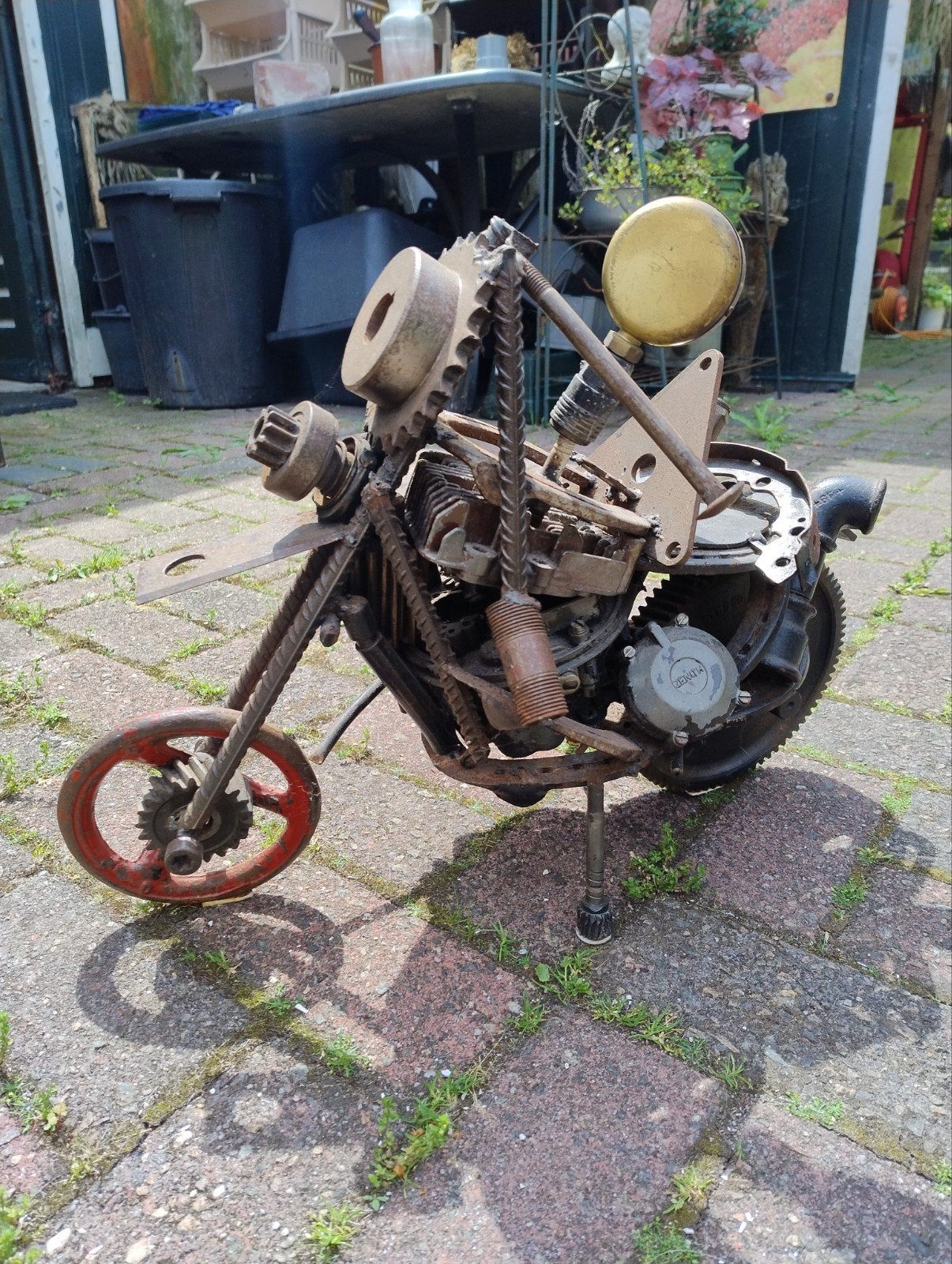 Motor van gereedschap en onderdelen, Ophalen