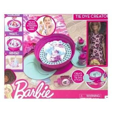 Barbie Tie Dye Machine met Pop, Ophalen of Verzenden, Zo goed als nieuw, Barbie