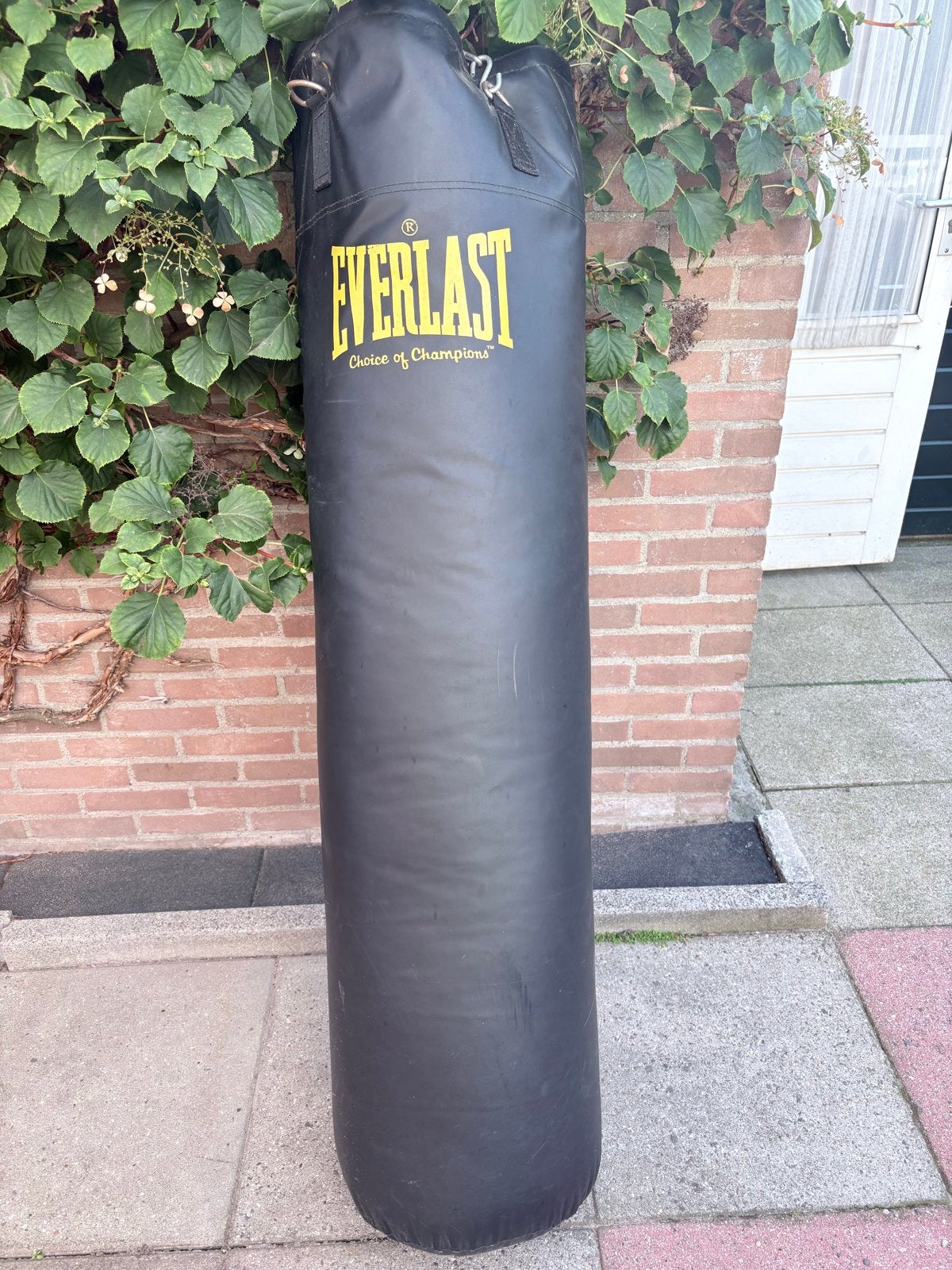 Everlast Bokszak met Ophangsysteem - Zo goed als nieuw, Ophalen, Zo goed als nieuw, Bokszak