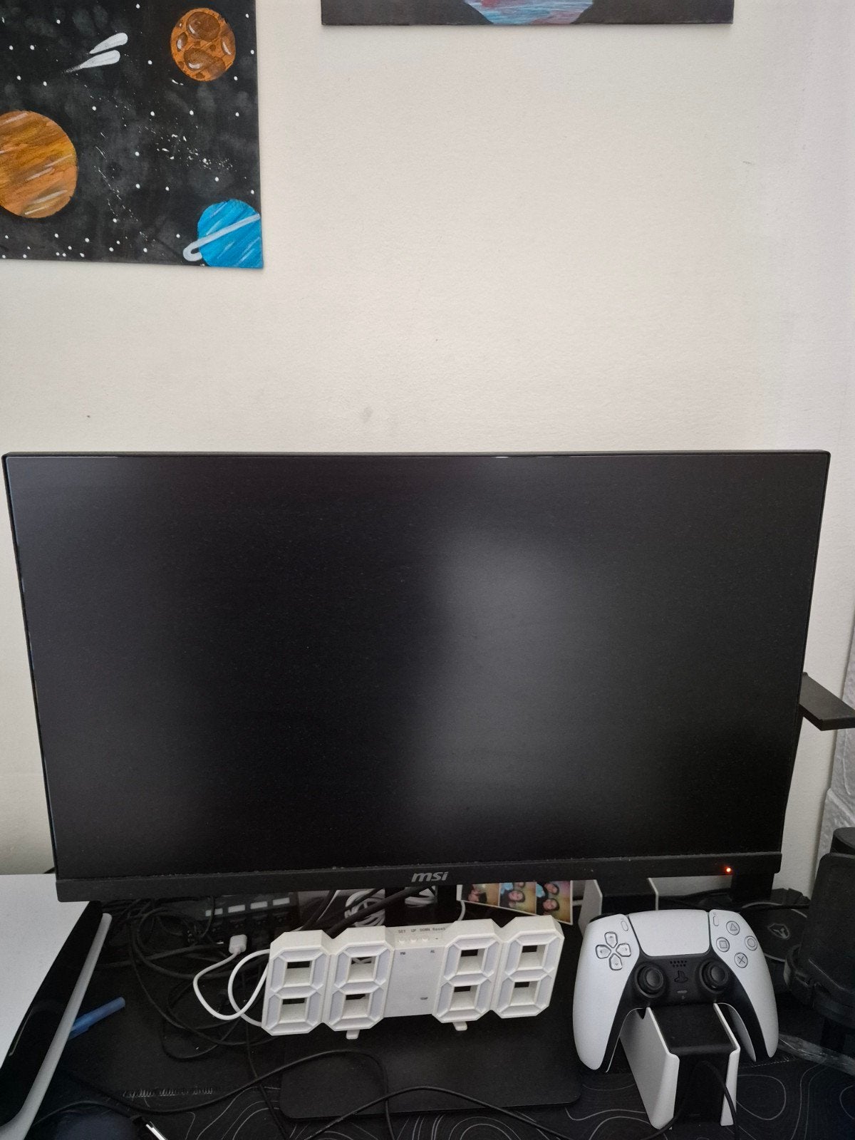 MSI 24 inch monitor 75hz - Hoogte verstelbaar, kantelbaar, Computers en Software, Monitoren, Ophalen, Gebruikt, IPS, Full HD