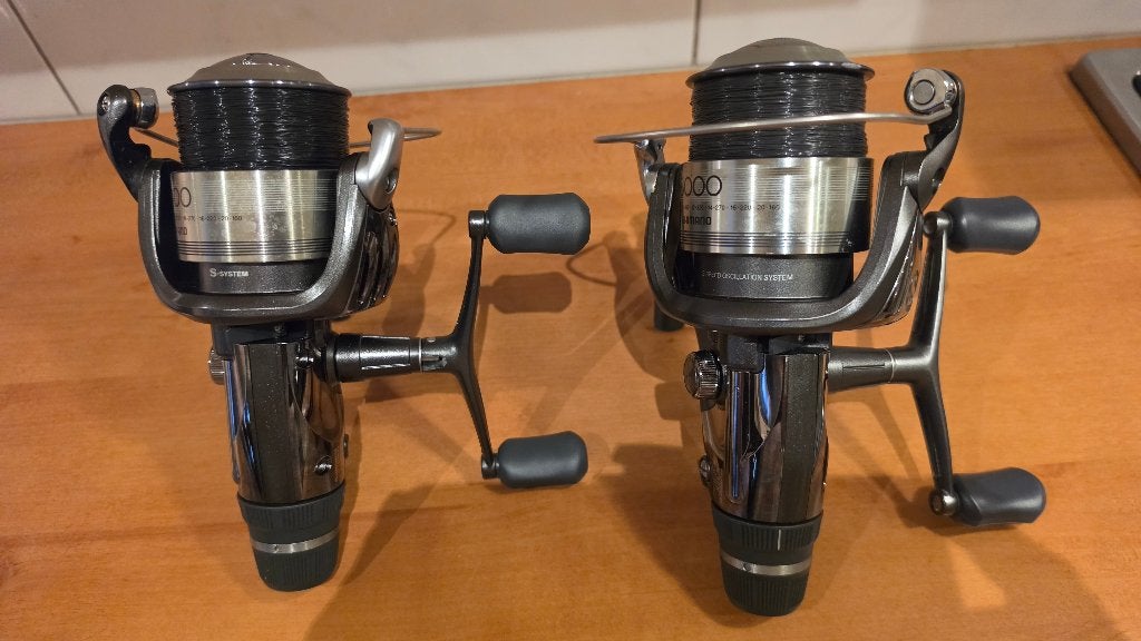 Shimano Baitrunners als nieuw €80,- p/st, Watersport en Boten, Ophalen of Verzenden, Zo goed als nieuw, Molen
